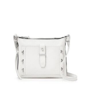 Botkier New York Leather Warren City Cross Body Bag - Marshmallow (White)